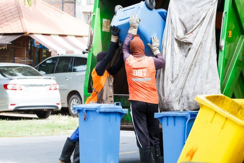 Experts conducting loft clearance services in Peckham homes